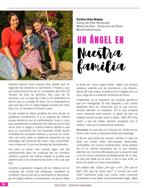 Intimas de Dios Magazine - Edición # 25