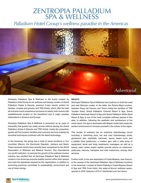 Spa & Wellness MexiCaribe 49 Spring 2023