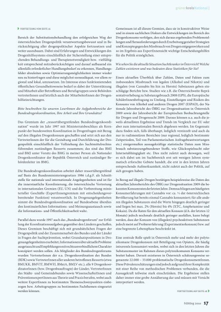 Magazin - Grüner Kreis