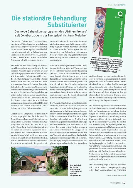 Magazin - Grüner Kreis