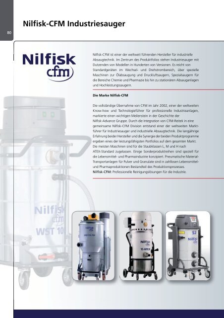 Nilfisk-CFM Industriesauger