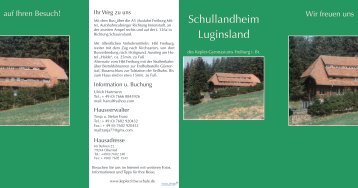 Schullandheim Luginsland