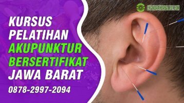 0878-2997-2094 Pelatihan Terapi Akupunktur Jawa Barat Kursus Akupuntur Cimahi
