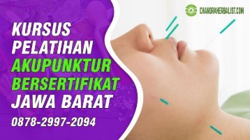 0878-2997-2094 Pelatihan Pengobatan Akupunktur Banjar Kursus Akupuntur Pangandaran
