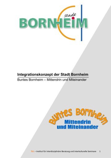 Integrationskonzept der Stadt Bornheim - Integrationsportal rhein ...