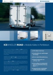 ICEWHEELER ROAD - Viessmann Kältetechnik AG