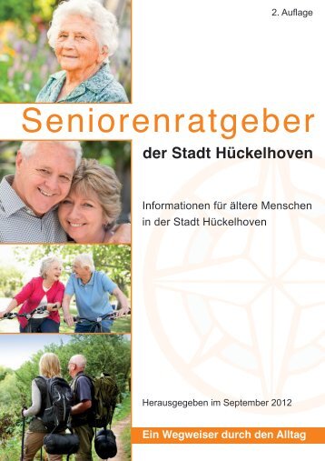 Seniorenratgeber 2012 [PDF, 6113 KB] - Stadt Hückelhoven