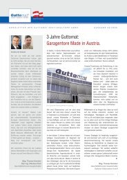 Guttomat Newsletter 02/2008