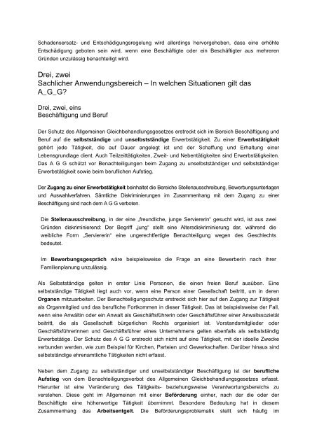 A G G-Wegweiser - Antidiskriminierungsstelle