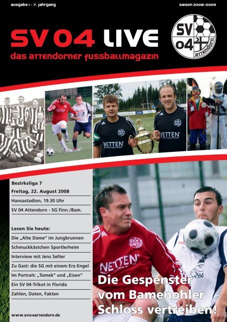 Ausgabe 1 - SV 04 Attendorn e.V.