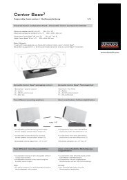 Center Base2 - Dynaudio