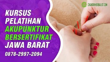 0878-2997-2094 Pelatihan Akupunktur Online Subang Kursus Akupuntur Depok