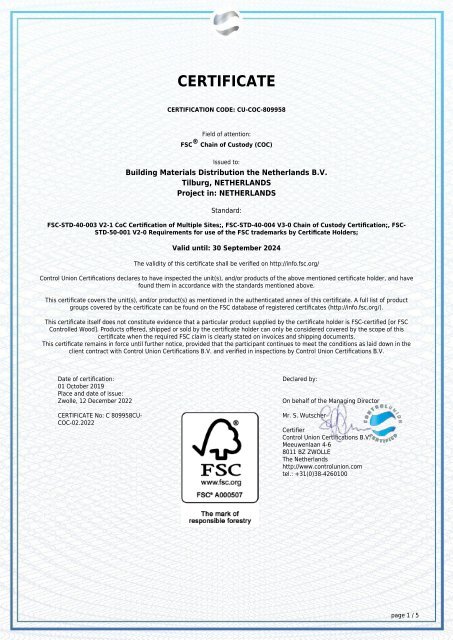 Raab Karcher - FSC Certificate_809958