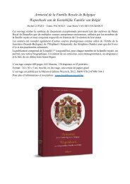 Armorial de la Famille Royale de Belgique