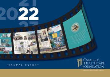 Cabarrus Healthcare Foundation 2022 Annual Report