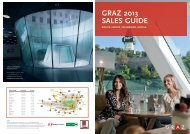 culTural caPiTal, caPiTal of culinary deliGhTs ... - Graz Tourismus