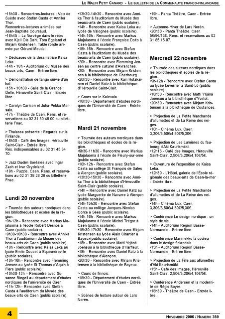 bulletin électronique - ranska.org