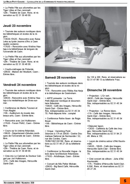 bulletin électronique - ranska.org