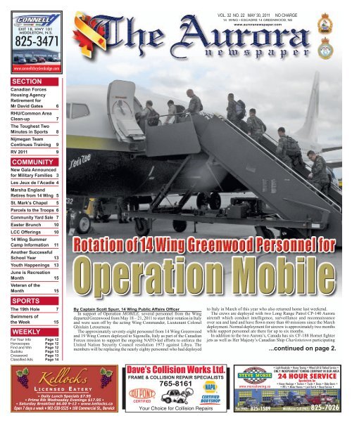 May 31 2011 - The Aurora Newspaper
