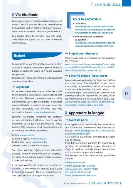 LE DOCUMENT DU PROFESSEUR - Académie de Clermont-Ferrand