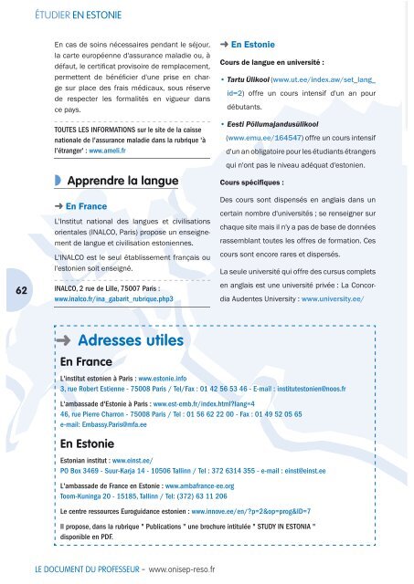 LE DOCUMENT DU PROFESSEUR - Académie de Clermont-Ferrand