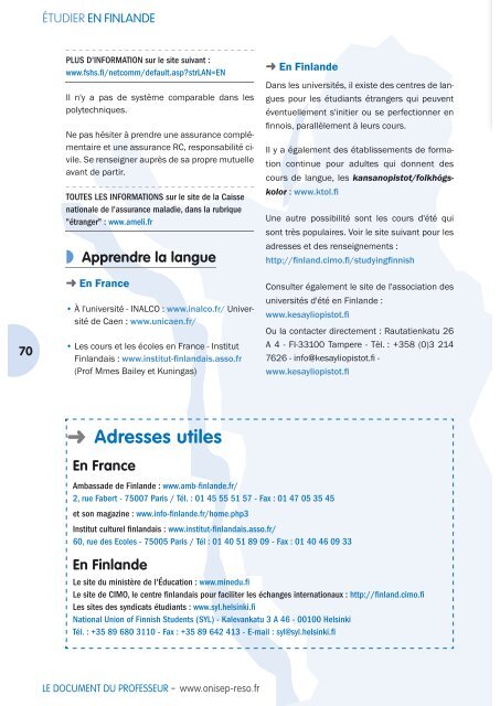 LE DOCUMENT DU PROFESSEUR - Académie de Clermont-Ferrand