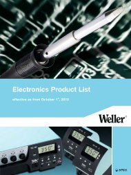 Soldering Irons and Tips - G.Werner GmbH