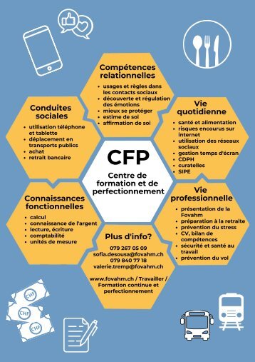 CFP 2023 Affiche et cours