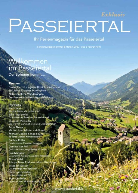 show*Frühling:Sommer 2020 Passeiertal Exklusiv mp