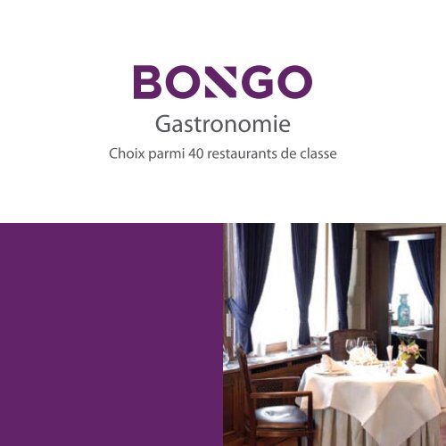 Gastronomie - Bongo
