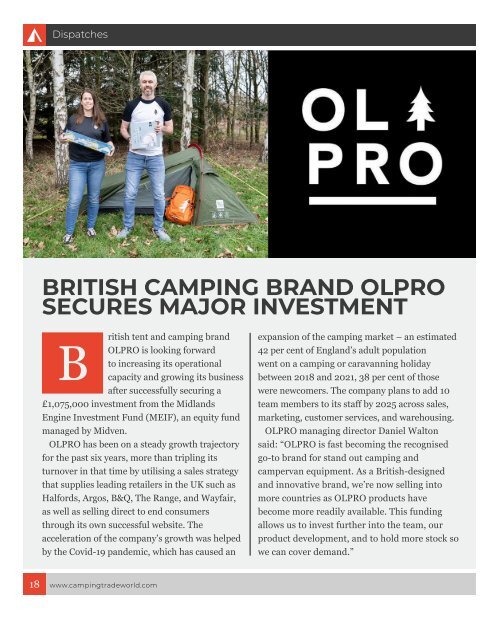 Camping Trade World - Issue13