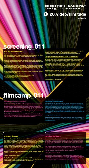 screening_011 filmcamp_011 - Video-Film-Tage