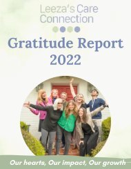 Gratitude Report 2022