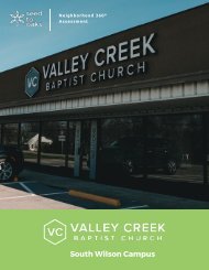 Valley Creek Baptist Church South Wilson Campus