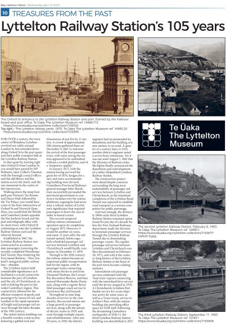 Bay Harbour: April 12, 2023