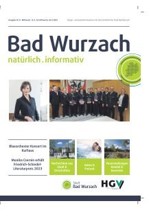 12.04.2023 Bürger- und Gästeinformation Bad Wurzach