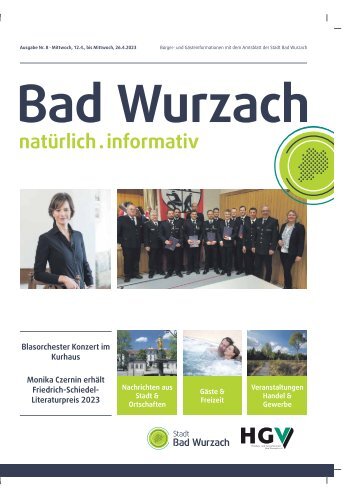 12.04.2023 Bürger- und Gästeinformation Bad Wurzach