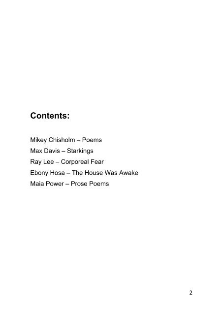 Strange: The Senior Young Writers Group Zine 2023