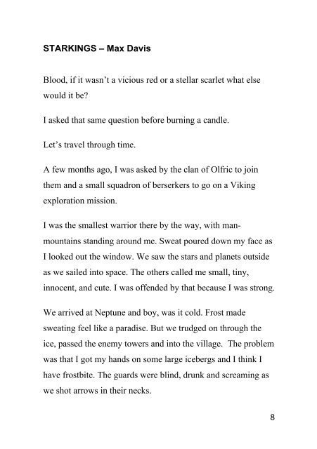 Strange: The Senior Young Writers Group Zine 2023