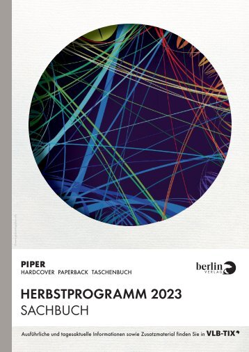 PIPER Sachbuch Vorschau Herbst 2023