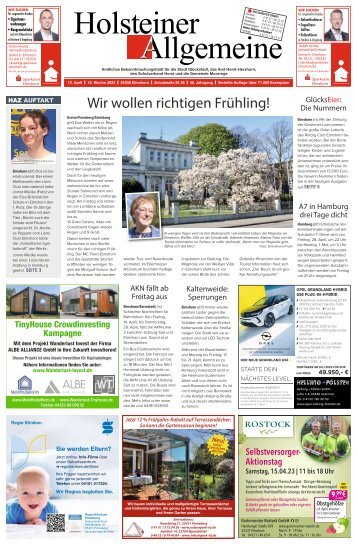 Holsteiner Allgemeine 15 2023