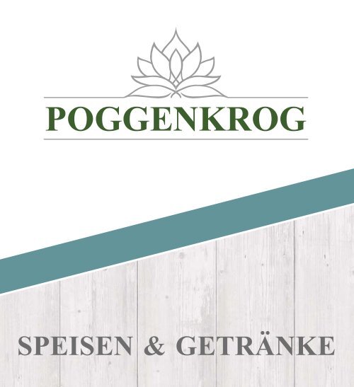 Speisekarte Poggenkrog