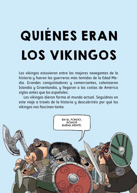 Historia para niños - Los vikingos