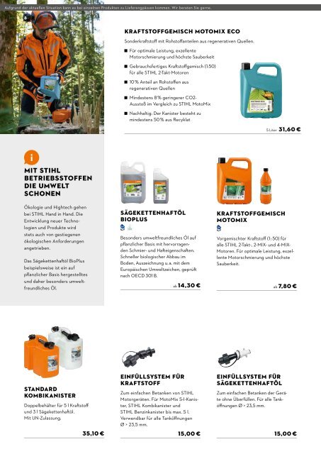 STIHL Motorsägen-Prospekt 2024 von Deterding