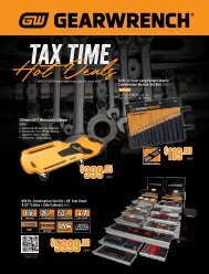 GEARWRENCH Tax Time Hot Deals