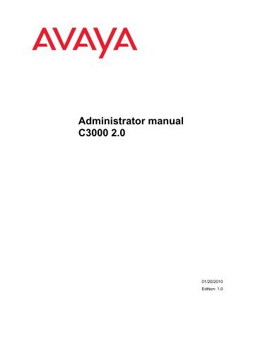 C3000 20 Admin En - C3000 - Support