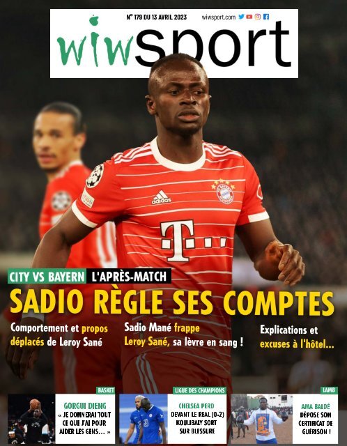 Journal wiwsport n179 - 13 avril 2023