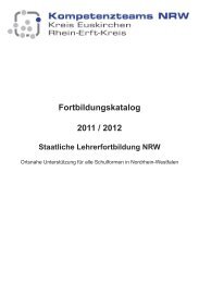 Facherubergreifend Lehrerfortbildung Nrw