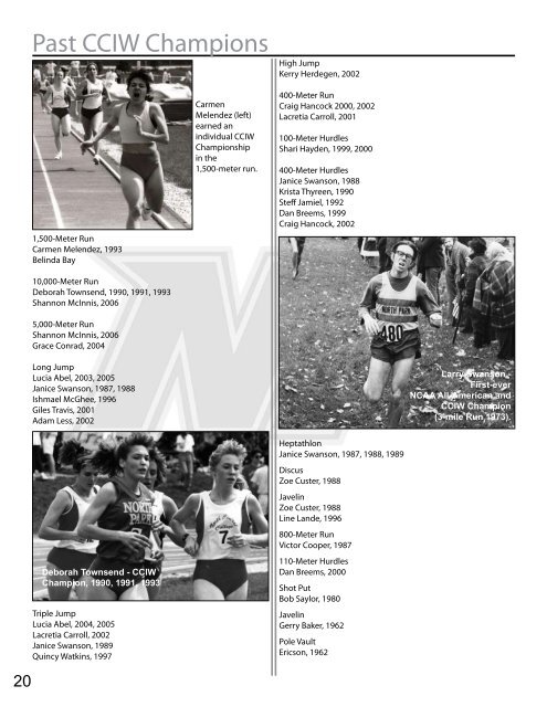 Track and Field Media Guide