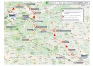 Karte zur Kultour- Kreuzfahrt BRESLAU - FRANKFURT - BERLIN • März 2024